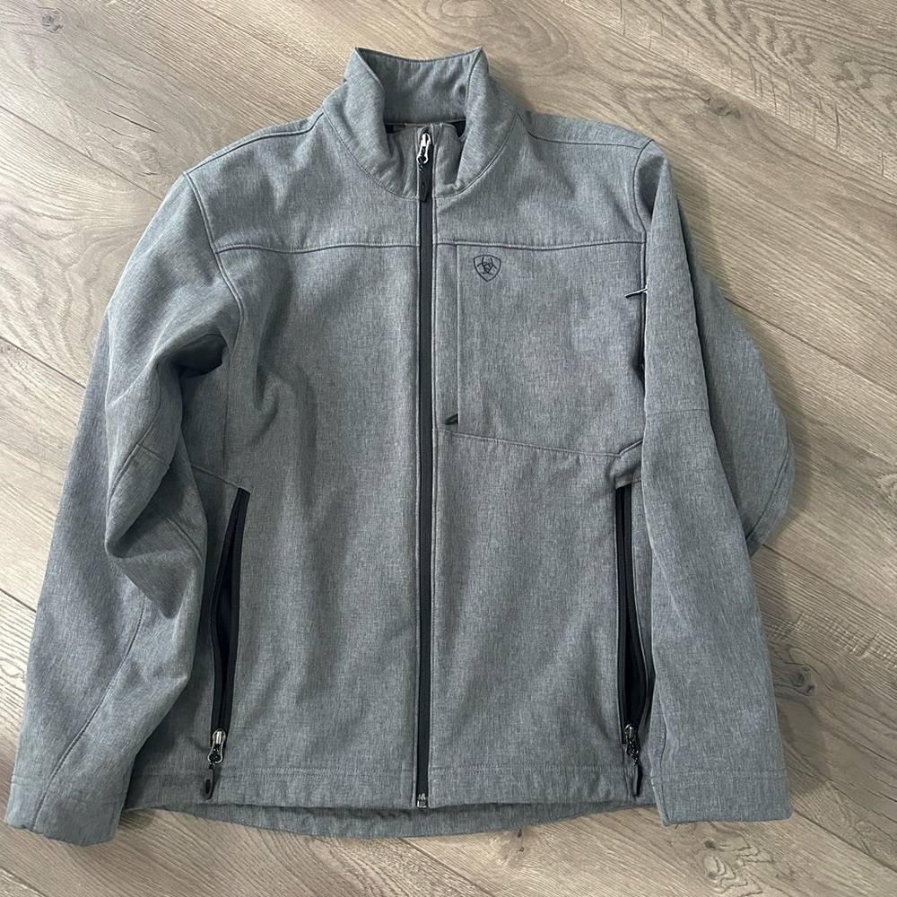 Ariat soft shell jacket gray